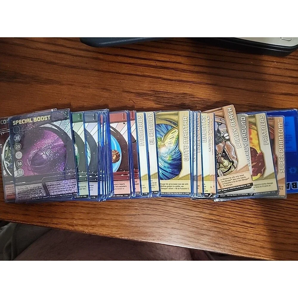 Bakugan Battle Cards Lot Of 36 Cards With A Holo